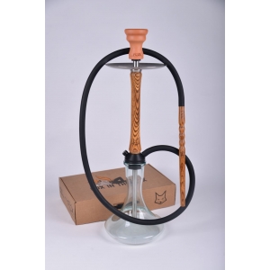 FOX Wood Walnuss Hookah