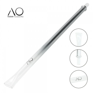 AO Flat Tip Glass Hookah Hose